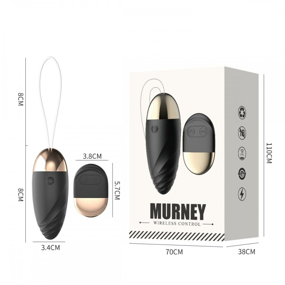 Vibrador Bullet Com Controle Murney 10 Vibrações Lilo - Imagem 5