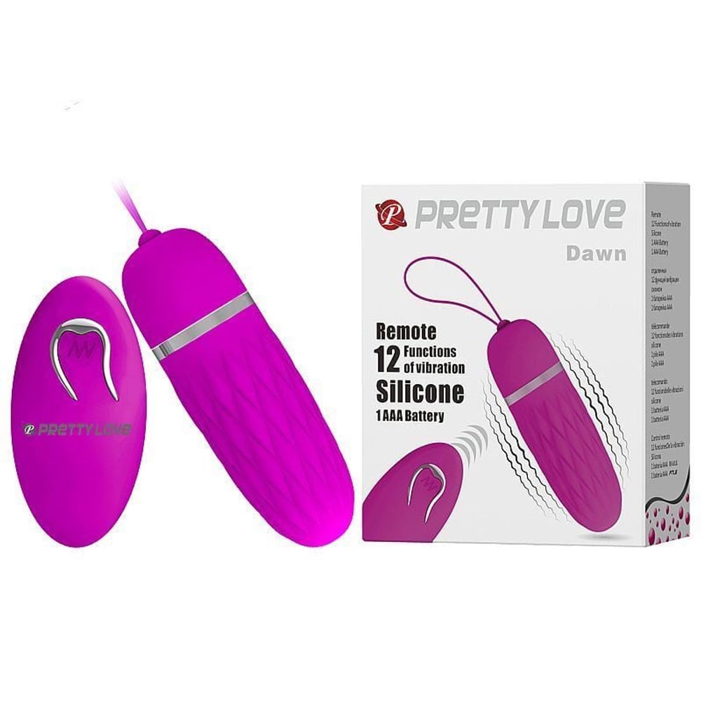 Vibrador Bullet Com Controle Remoto Dawn Pretty Love - Imagem 2