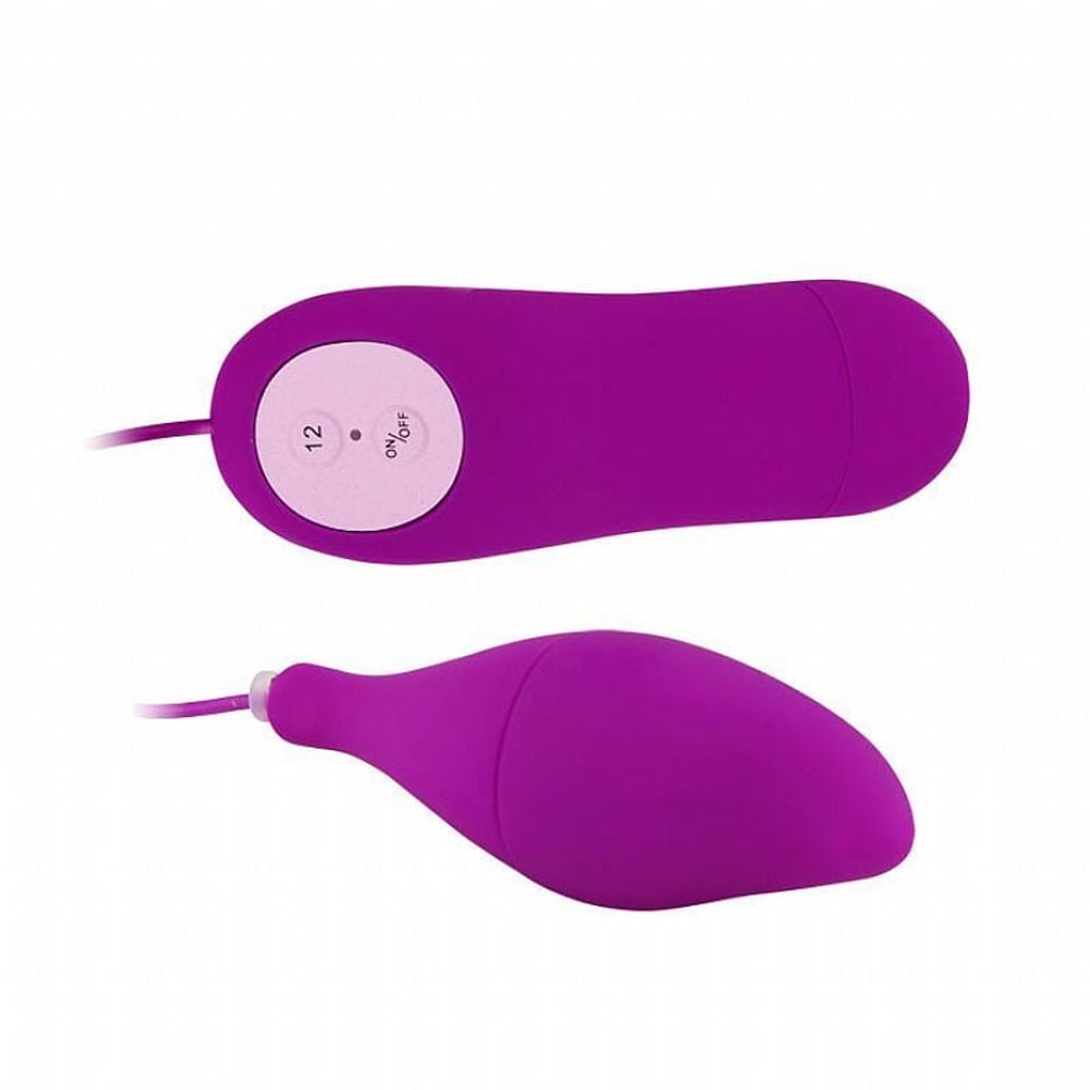 Vibrador Bullet Com Fio 12 Vibrações Pleasure Shell - Imagem 2