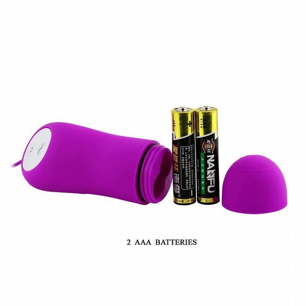 Vibrador Bullet Com Fio 12 Vibrações Pleasure Shell - Imagem 4