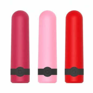 Vibrador Bullet Fingertip 10 Vibrações Aveludado Vibe Toys
