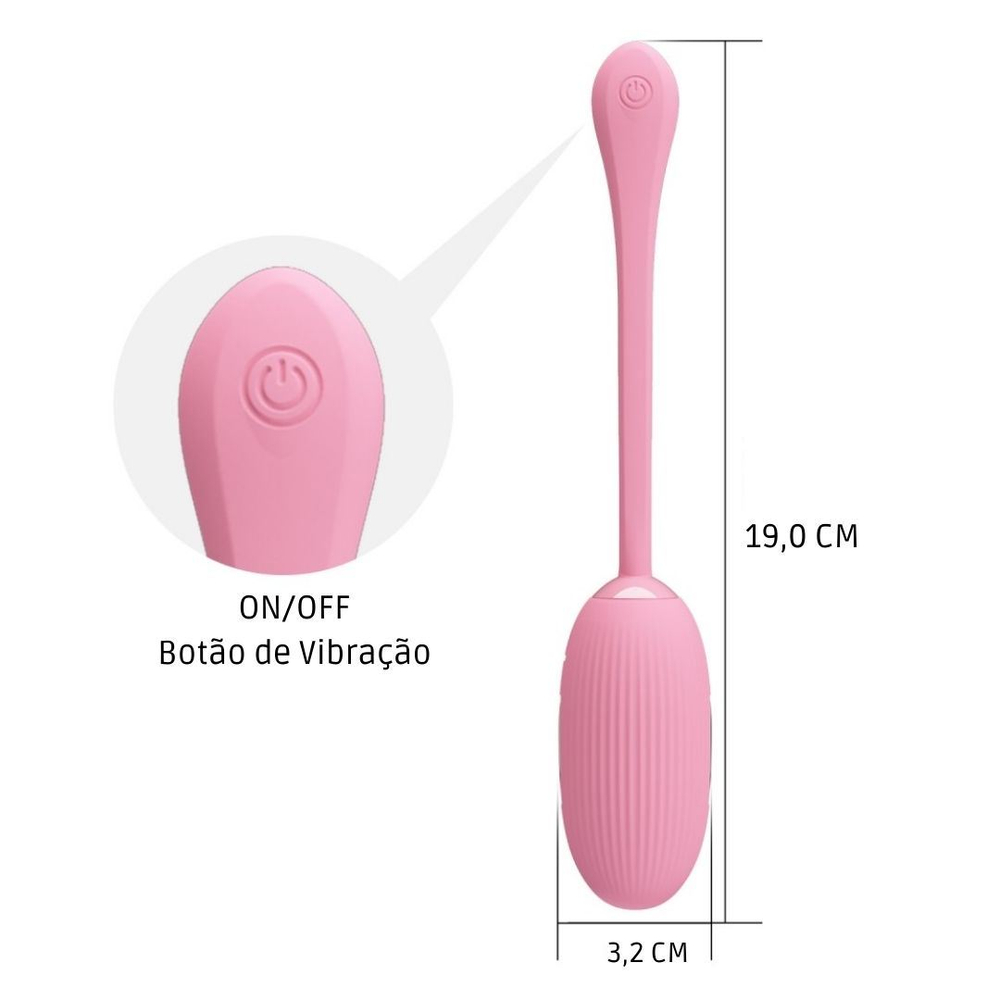Vibrador Cápsula Wireless Doreen 12 Modos De Vibrações Com App Pretty Love - Imagem 8