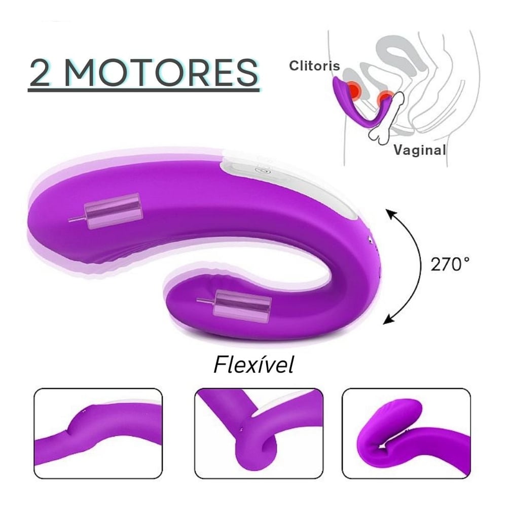 Vibrador Casal Enjoy 9 Modos De Vibração S-Hande - Imagem 5