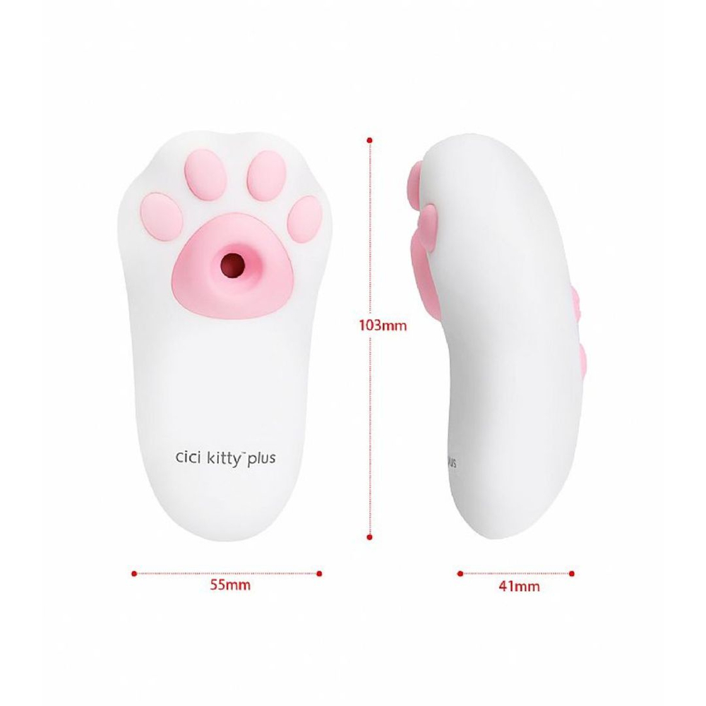 Vibrador Cici 7 Modos De Pulsação Formato De Patinha Vibe Toys - Imagem 6