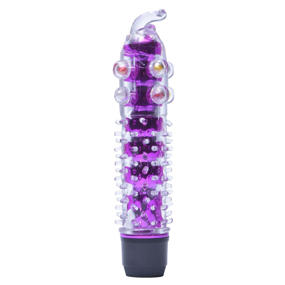 Vibrador Com Esferas Estimuladoras Translucido - Imagem 3