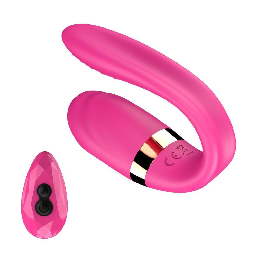 Vibrador Com Estimulador 7 Modos Vibratórios C/ Controle Remoto Sex Massage - Imagem 3