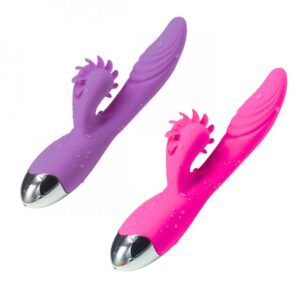 Vibrador Com Estimulador Simulador De Sexo Oral Dibe