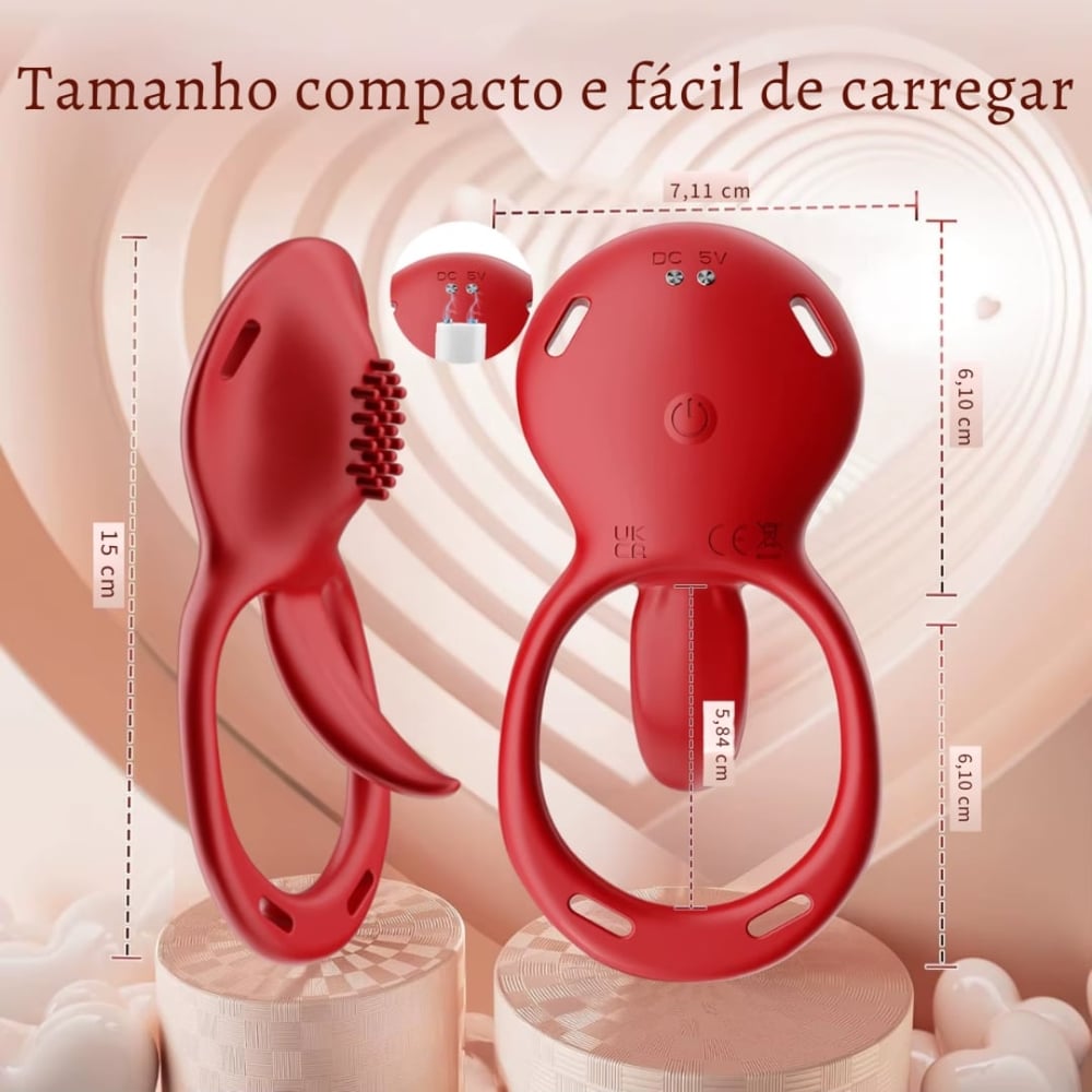 Vibrador De Calcinha Com Alça Ajustável Com Aplicativo Vibe Toys - Imagem 3