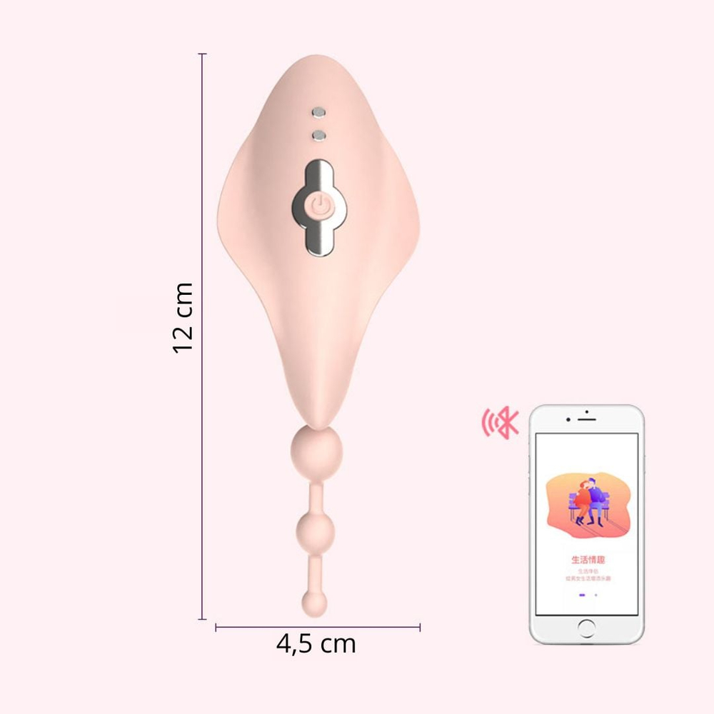 Vibrador De Calcinha Wearble 7 Vibrações Com Controle Via App Vibe Toys - Imagem 7