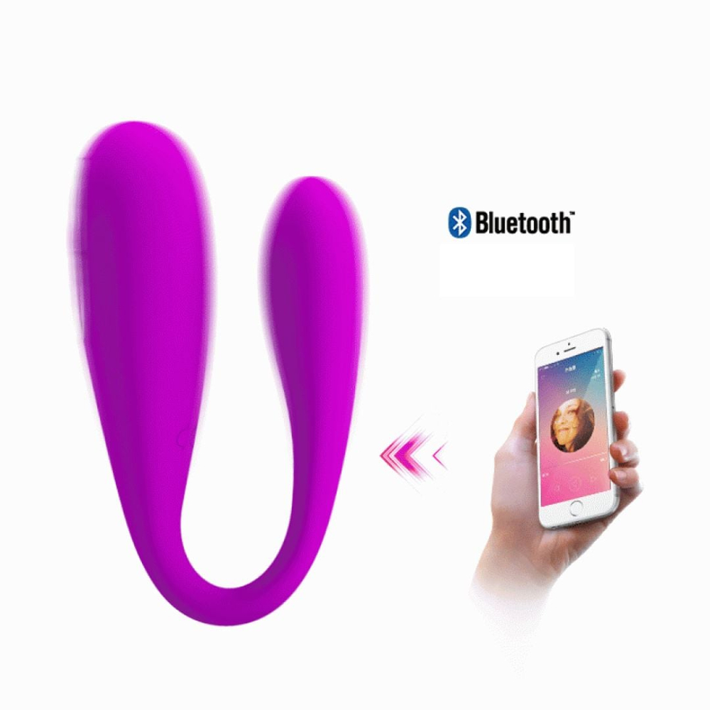 Vibrador De Casal August App Control 12 Vibrações Pretty Love - Imagem 6