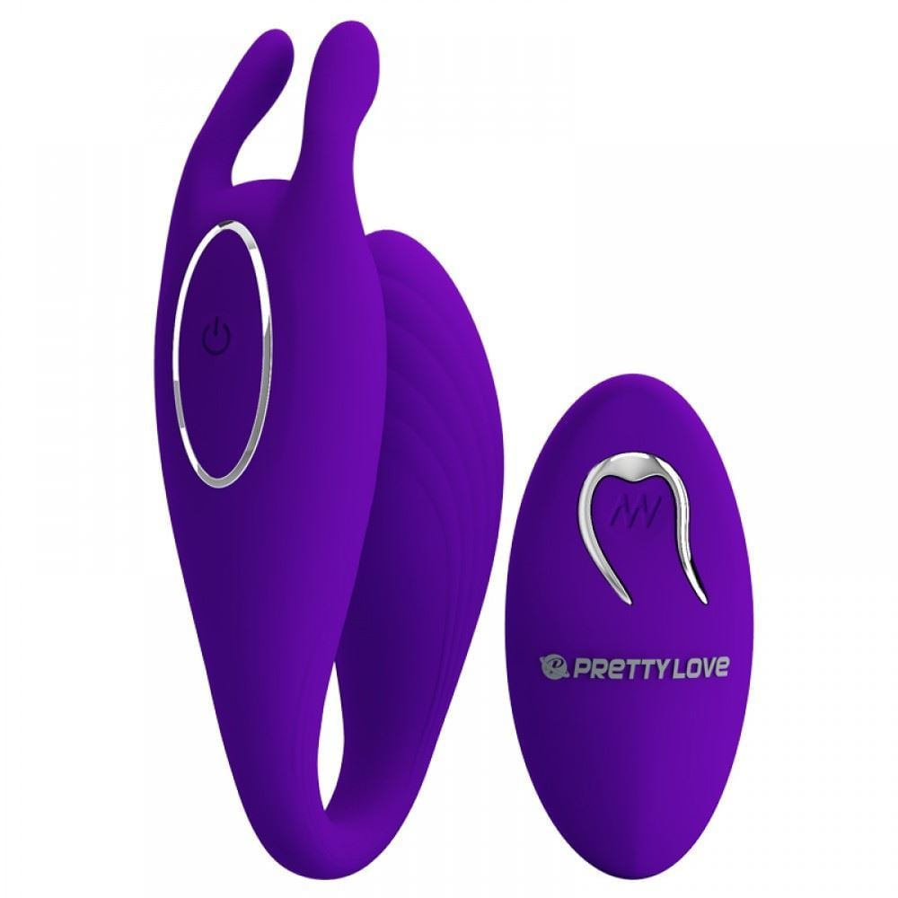 Vibrador De Casal Bill Com Controle Wireless 12 Modos De Vibrações Pretty Love - Imagem 2