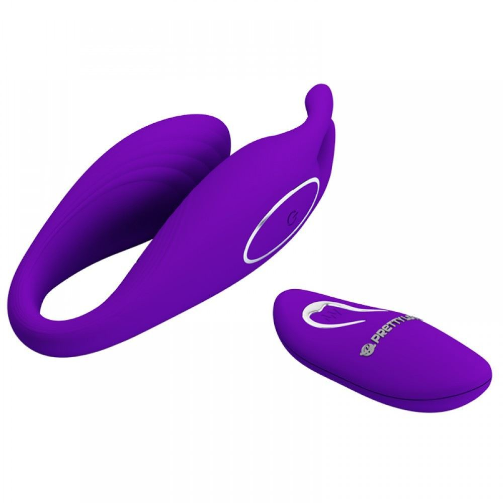 Vibrador De Casal Bill Com Controle Wireless 12 Modos De Vibrações Pretty Love - Imagem 3
