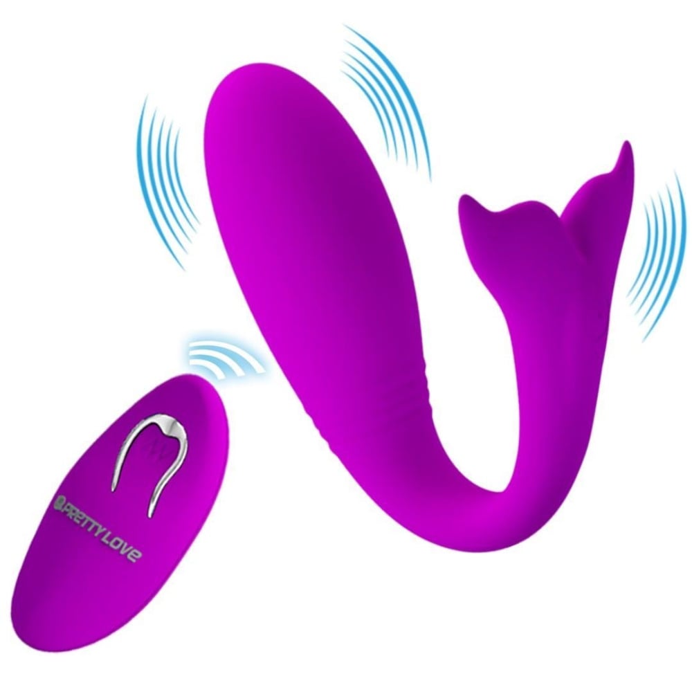 Vibrador De Casal Jordyn 12 Modos De Vibração Com Controle Wireless Pretty Love - Imagem 2