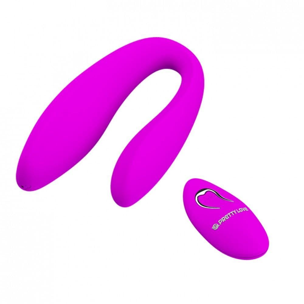 Vibrador De Casal Letitia 10 Vibrações Com Controle Wireless Pretty Love - Imagem 5