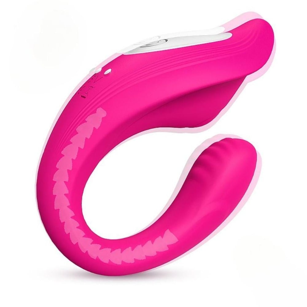 Vibrador De Casal Ribbon Pró Com Vértebra 9 Modos De Vibrações Vibe Toys - Imagem 3
