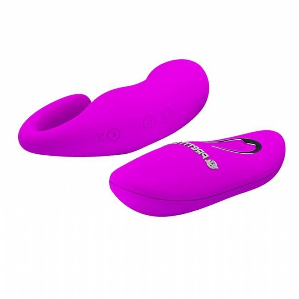 Vibrador De Casal Tiffany 12 Vibrações Com Controle Wireless Pretty Love - Imagem 3