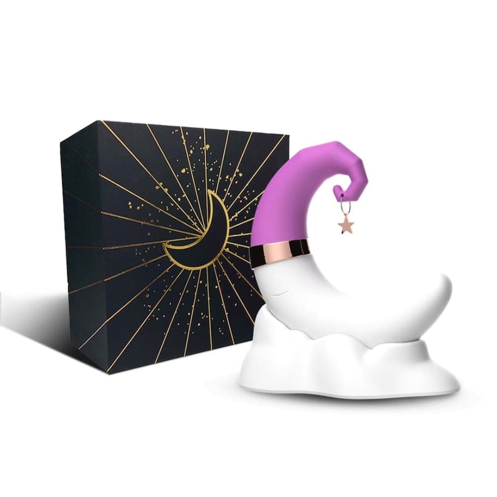 Vibrador De Clitóris Formato De Lua 10 Modos De Vibração E Pulsação Vibe Toys - Imagem 2