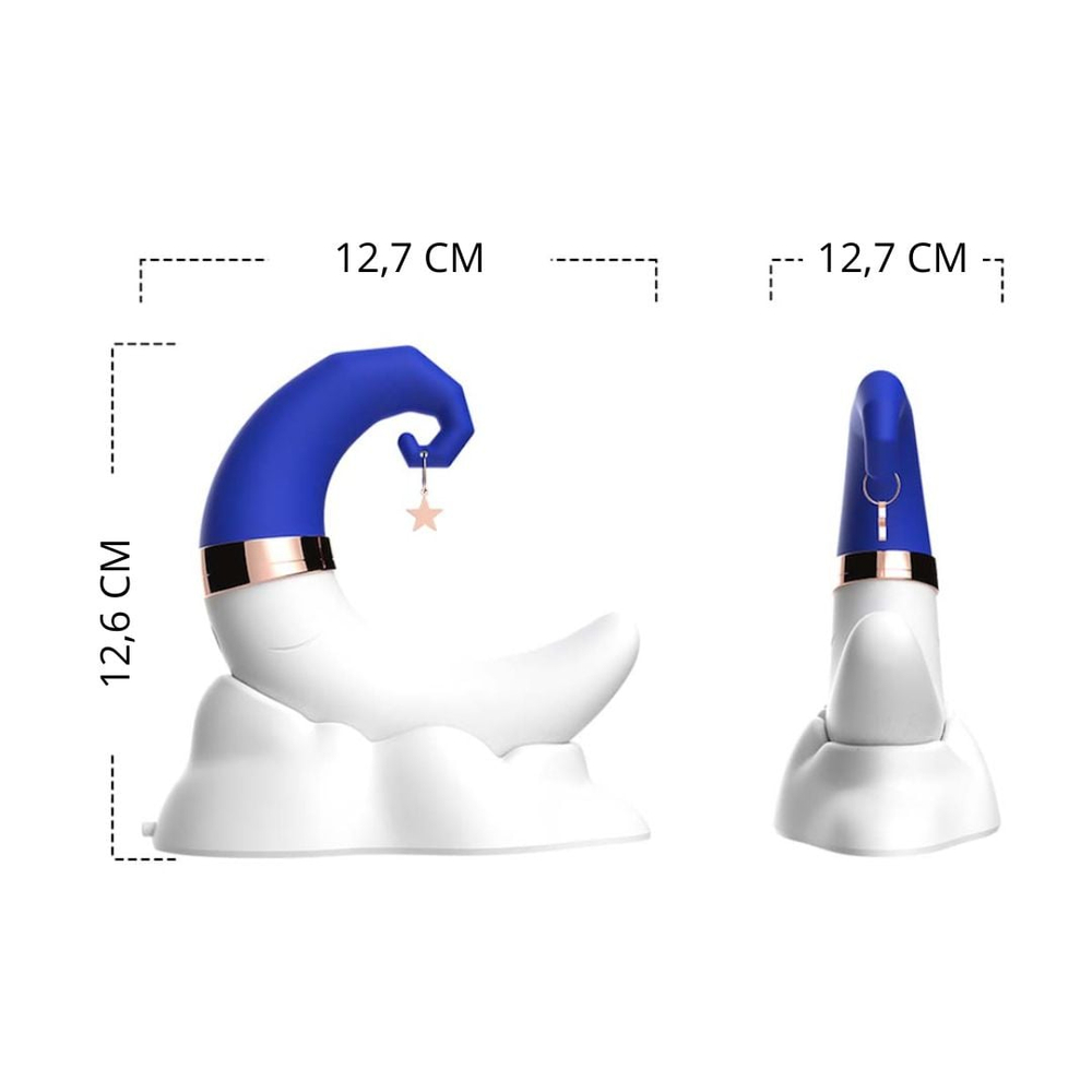 Vibrador De Clitóris Formato De Lua 10 Modos De Vibração E Pulsação Vibe Toys - Imagem 10