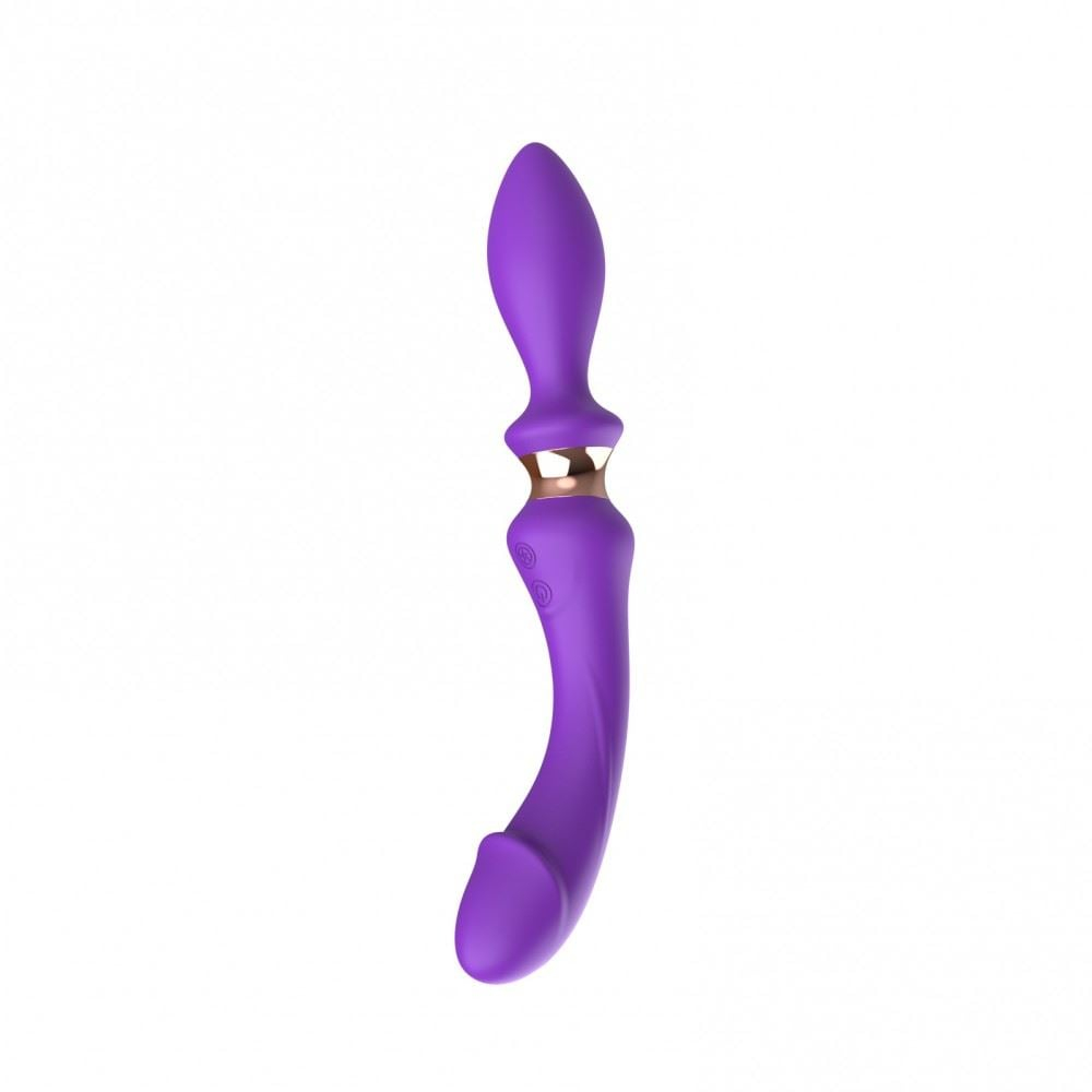 Vibrador De Dupla Penetração Rebirth 7 Modos De Vibração Vibe Toys - Imagem 3