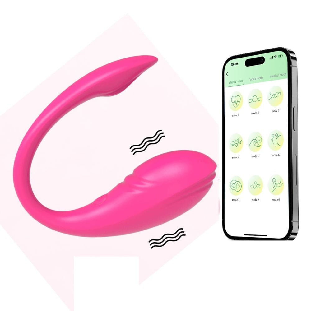 Vibrador De Longa Distância Com Aplicativo 10 Modos De Vibração - Imagem 2