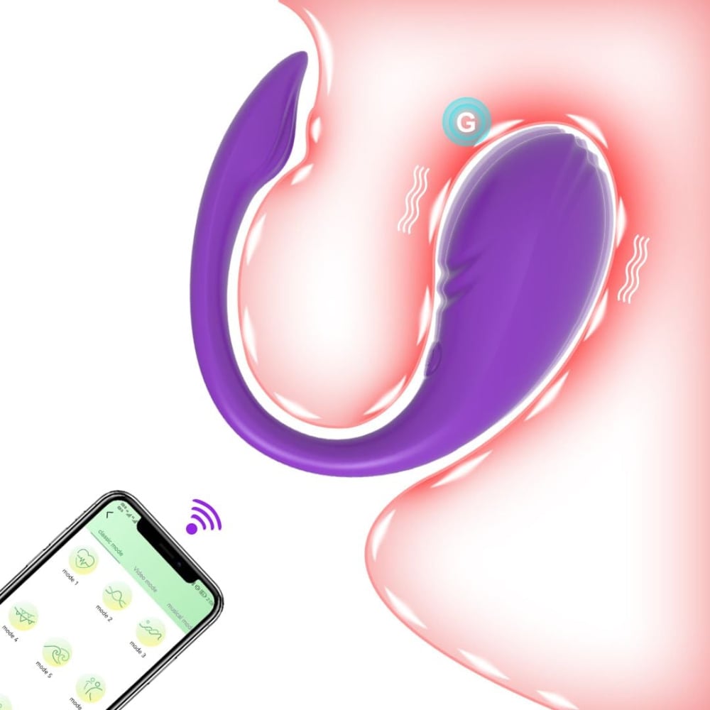 Vibrador De Longa Distância Com Aplicativo 10 Modos De Vibração - Imagem 10