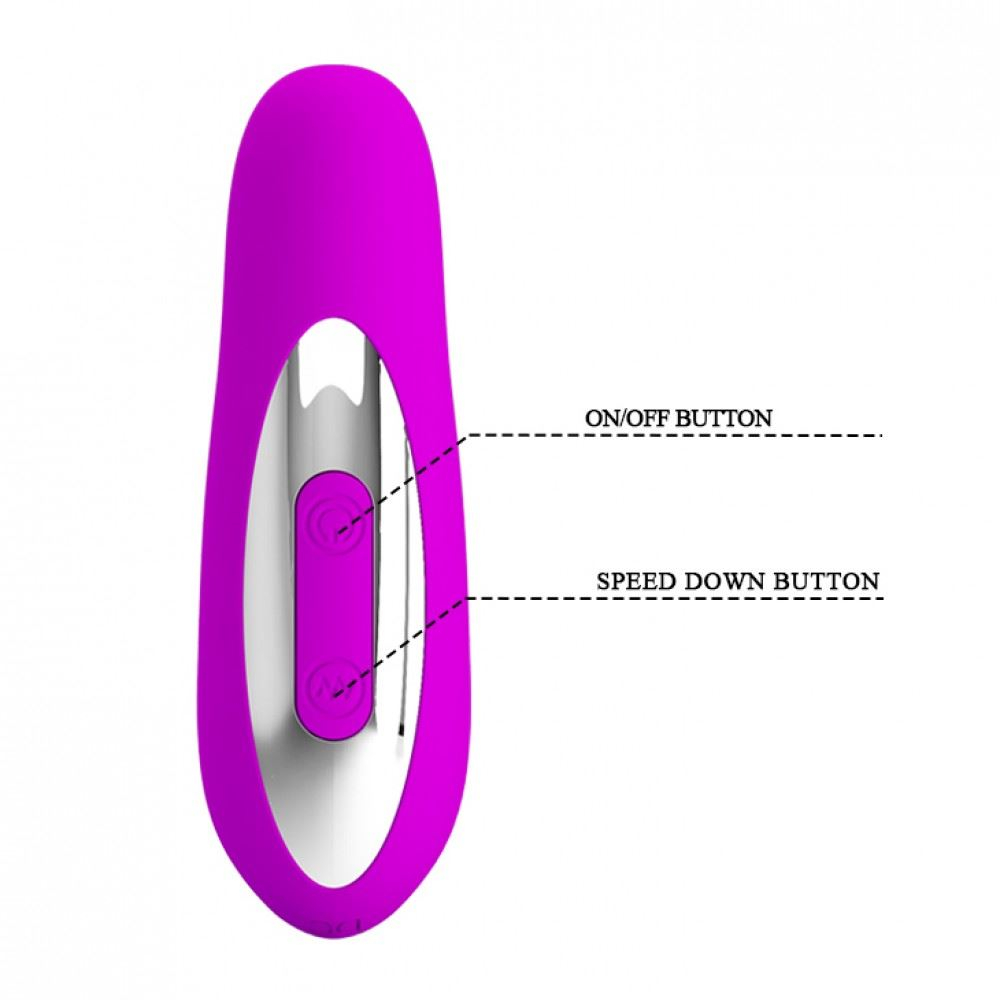 Vibrador De Ponto G E Clitóris Piper 12 Modos De Vibração Pretty Love - Imagem 4