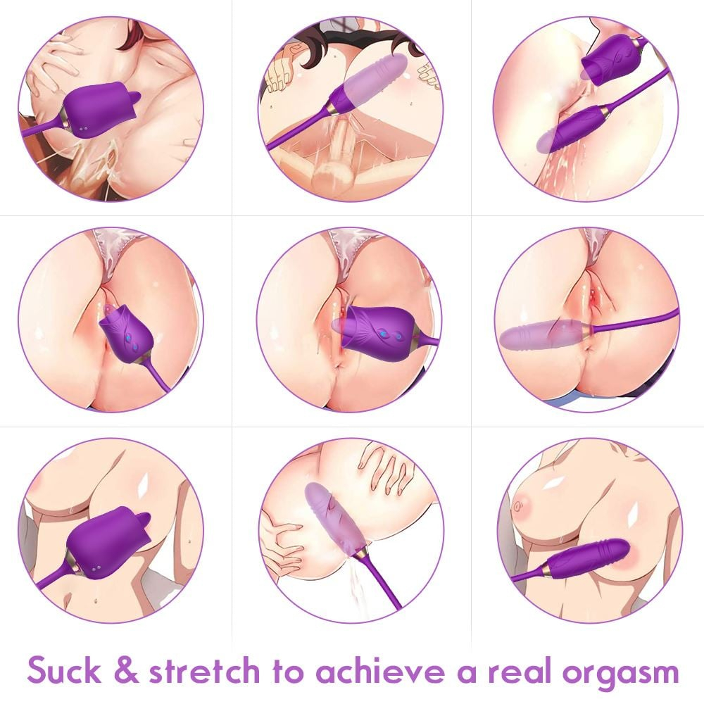 Vibrador Duplo Flexível Flora 10 Modos De Vai E Vem Vibe Toys - Imagem 2