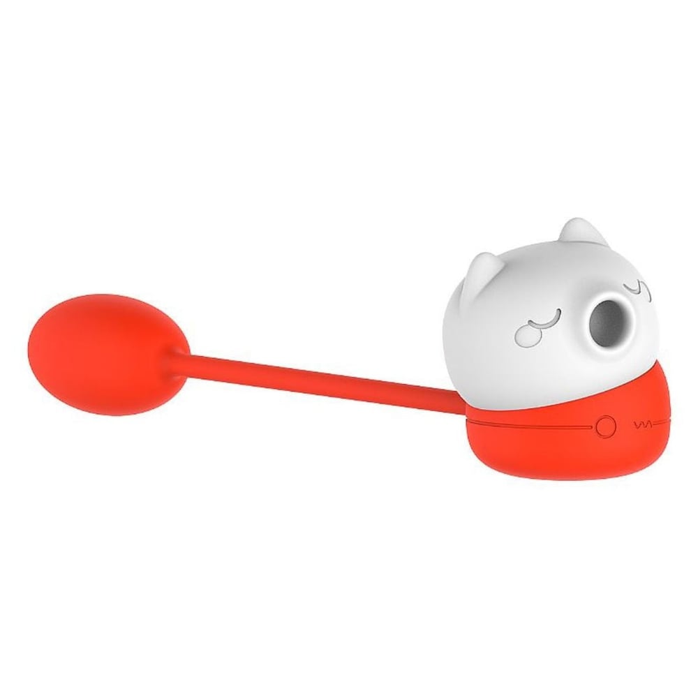 Vibrador Duplo Formato De Gatinho 10 Modos De Pulsação E 10 Vibrações - Imagem 5