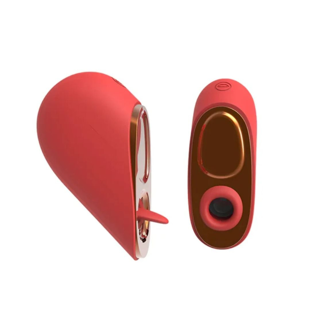 Vibrador Duplo Heartbreak 5 Modos De Língua Mágica E Ondas De Pressão - Imagem 3