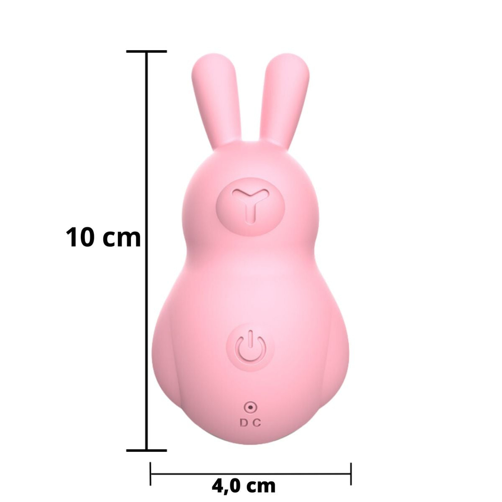 Vibrador Em Formato De Coelho 10 Modos De Vibração Vibe Toys - Imagem 4