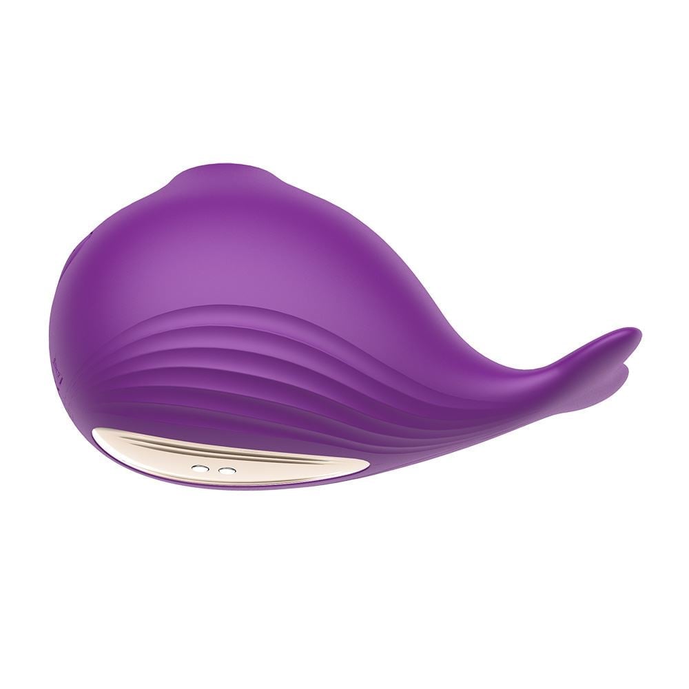 Vibrador Estimulador Cute Whale 7 Modos De Pulsação Vibe Toys - Imagem 2