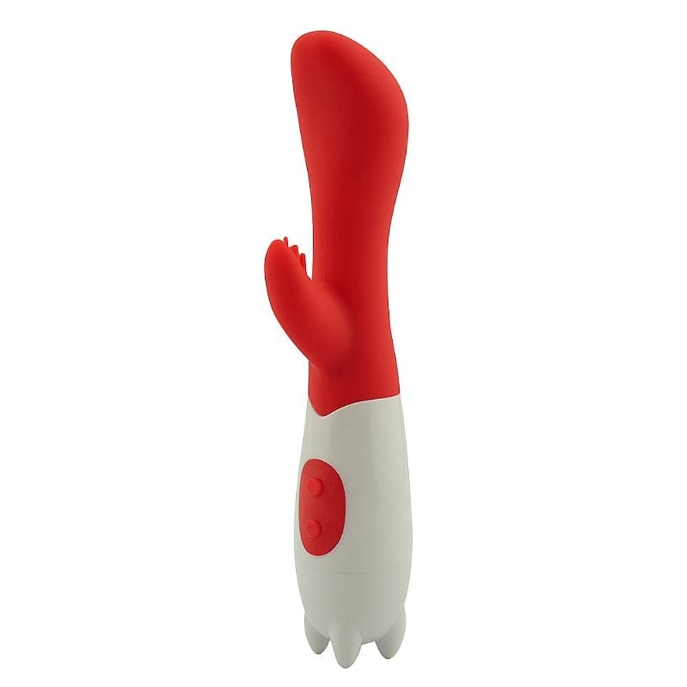 Vibrador Translúcido Com Relevos Massageadores Vibe Toys - Imagem 10