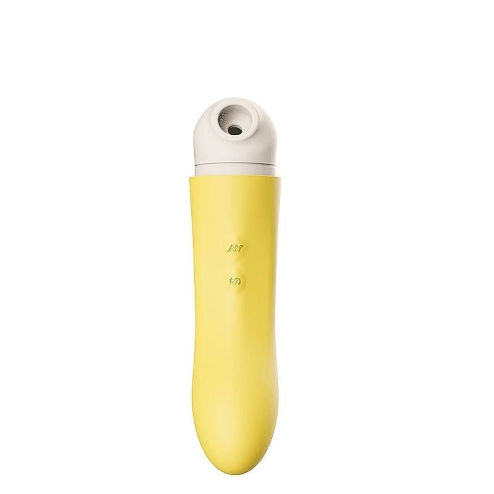 Vibrador Formato De Banana 7 Funções De Vibração E 7 Modos De Pulsação Dibe - Imagem 4