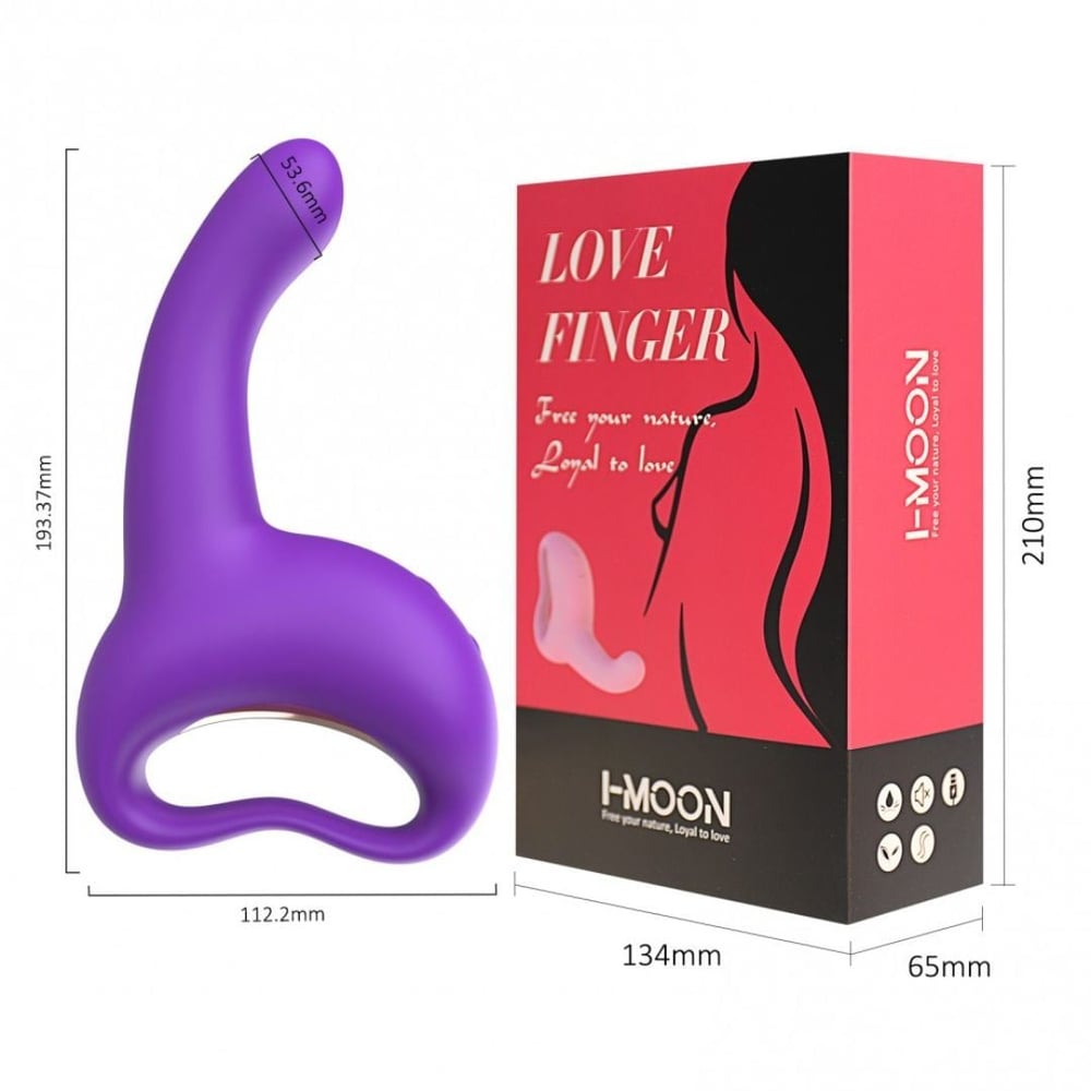 Vibrador Formato De Dedo 7 Modos De Vibração Vibe Toys - Imagem 8