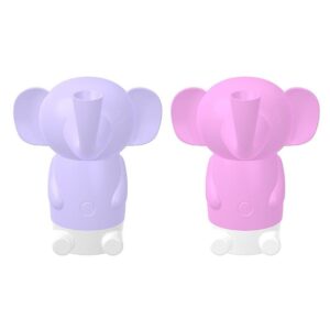 Vibrador Formato De Elefante Com 11 Modos De Pulsação E Língua Estimuladora