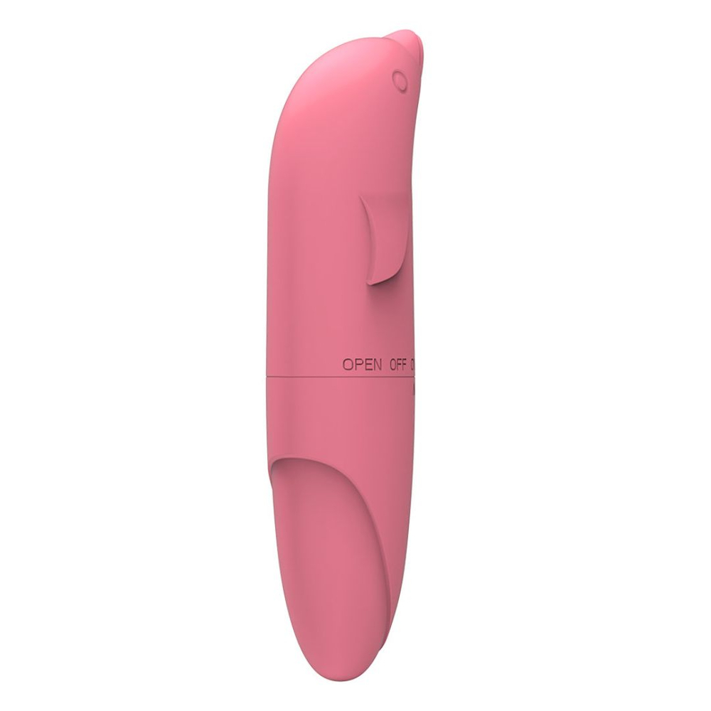 Vibrador Golfinho Plástico Liso Colors Youvibe - Imagem 7