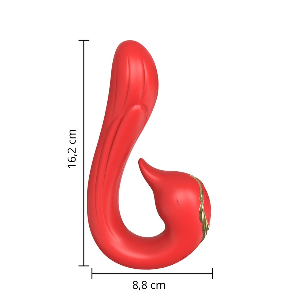 Vibrador Luxury Cisne 10 Modos De Estimulação E Vibração Vibe Toys - Imagem 5