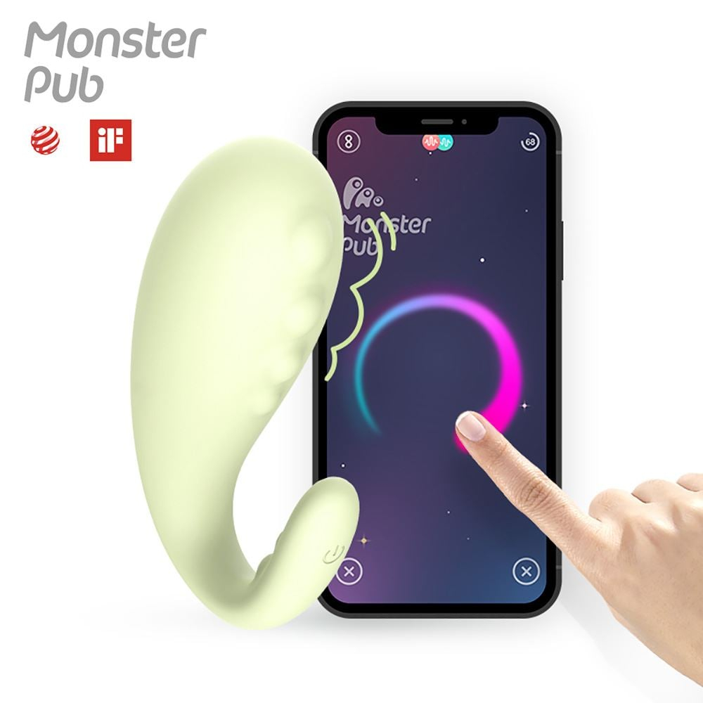 Vibrador Master Gokilla Recarregável Com 8 Modos De Vibração Monster Pub - Imagem 4