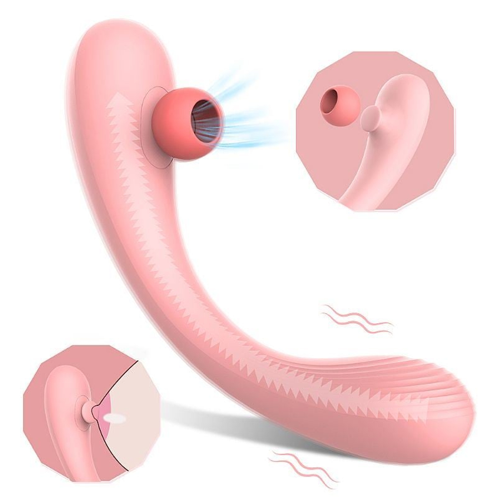 Vibrador Mermaids Dream Ponto G Com Estimulador 9 Modos De Vibração Shande - Imagem 2