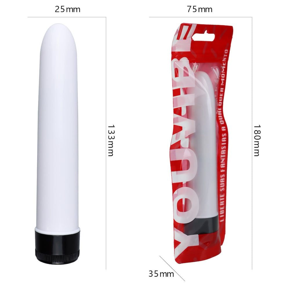 Vibrador Personal Plástico 13Cm Multivelocidades - Imagem 4