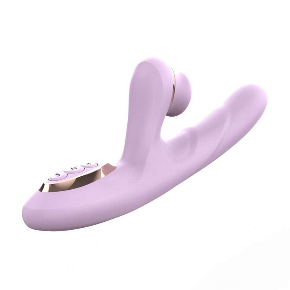 Vibrador Ponto G 3 Modos Vai E Vem 7 Modos De Vibração Com Batidinhas Pleasure - Imagem 4