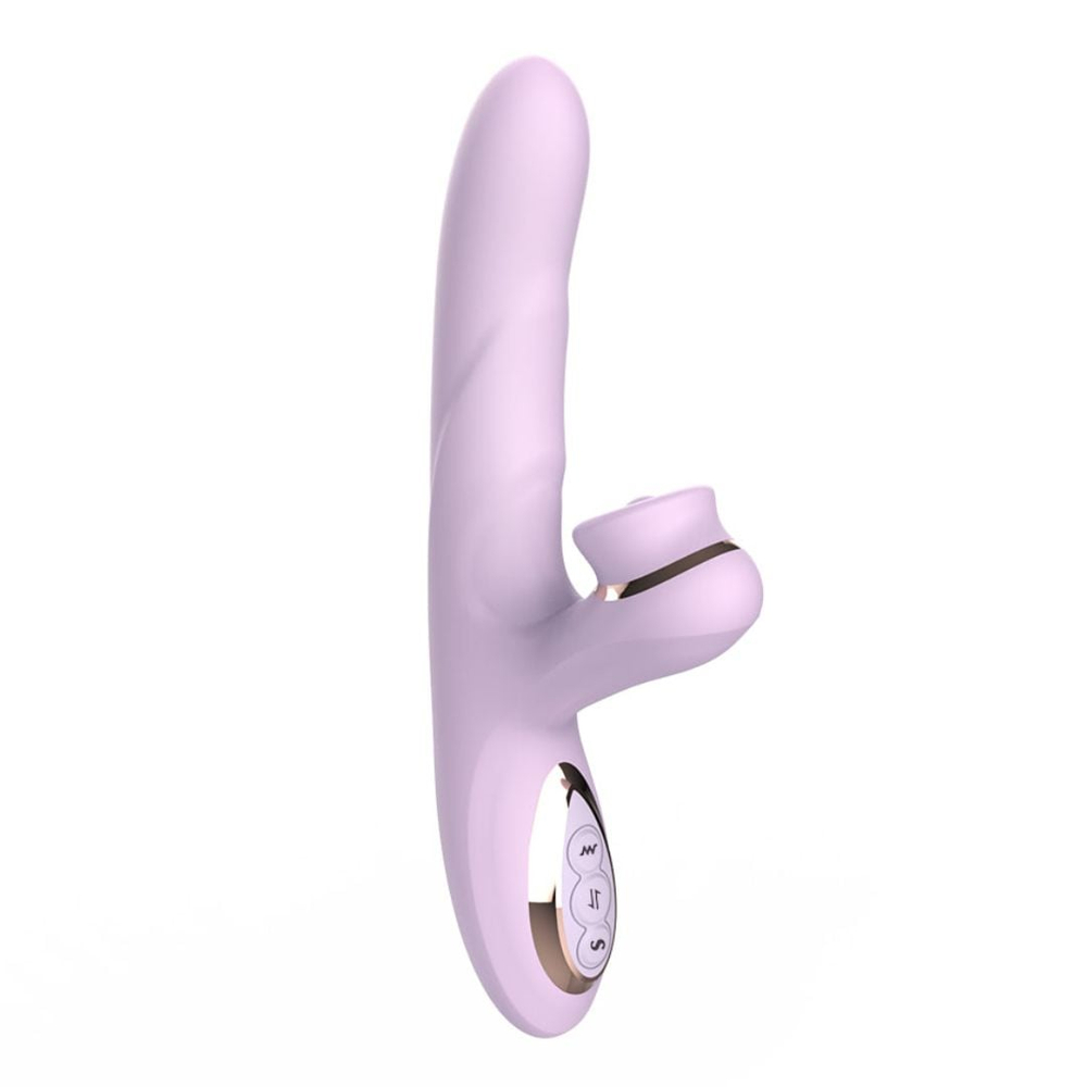 Vibrador Ponto G 3 Modos Vai E Vem 7 Modos De Vibração Com Batidinhas Pleasure - Imagem 6