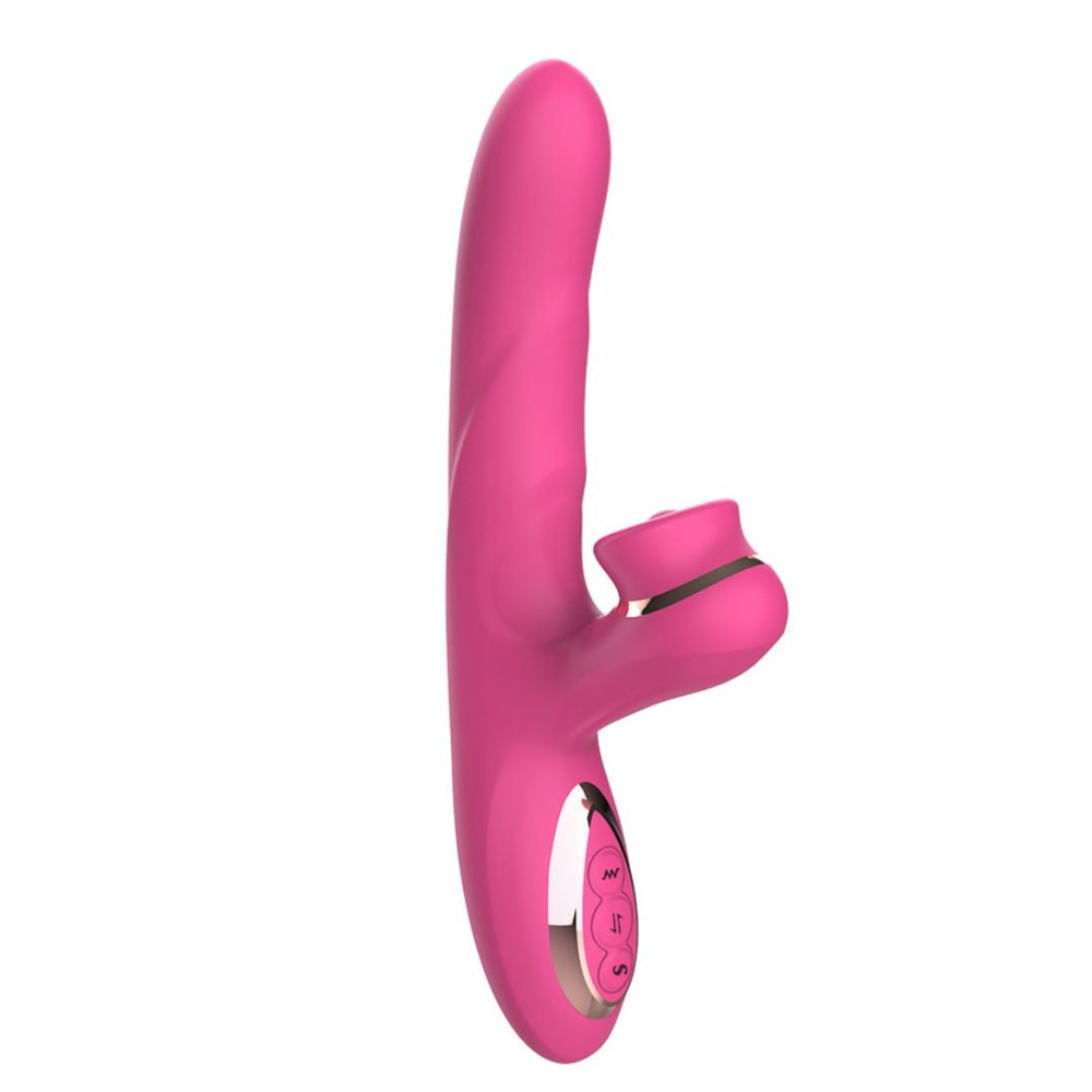 Vibrador Ponto G 3 Modos Vai E Vem 7 Modos De Vibração Com Batidinhas Pleasure - Imagem 7