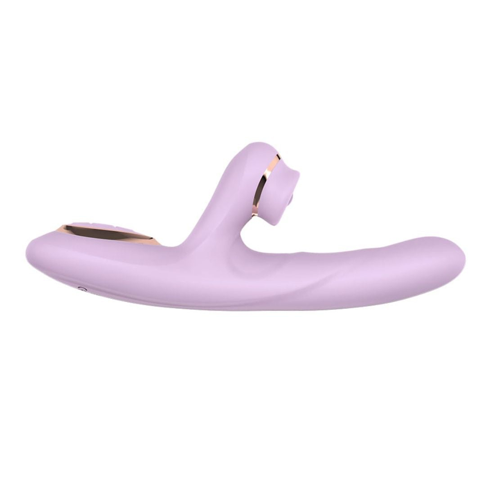 Vibrador Ponto G 3 Modos Vai E Vem 7 Modos De Vibração Com Batidinhas Pleasure - Imagem 8