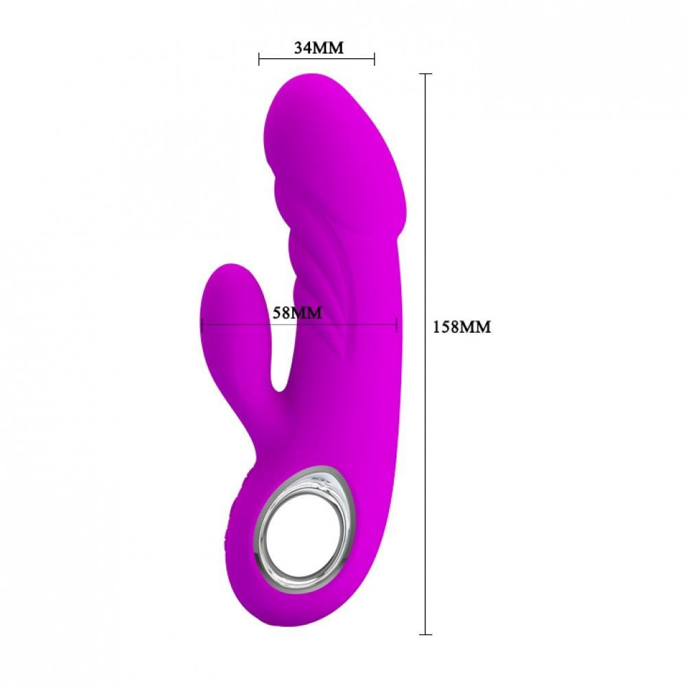 Vibrador Ponto G Ansel 7 Modos De Vibração Pretty Love - Imagem 9