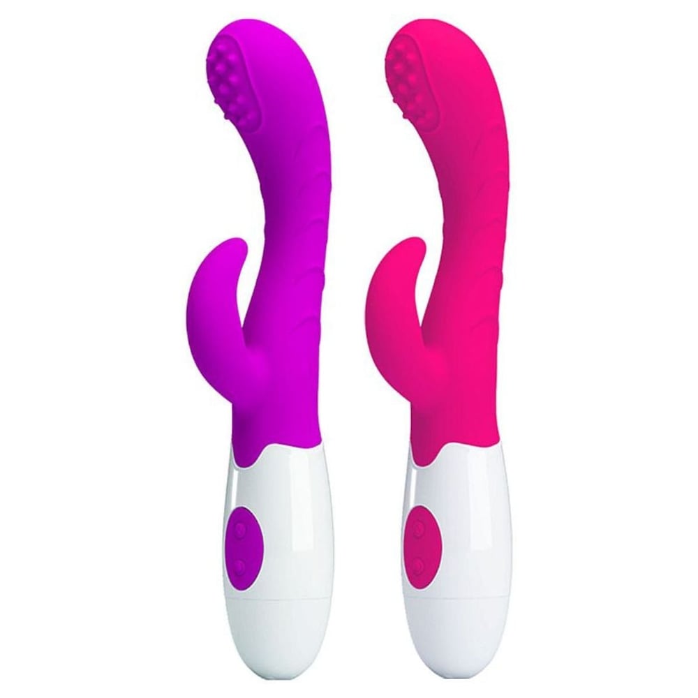 Vibrador Ponto G Rabbit Com Língua Estimuladora 7 Modos De Vibração E Aquecimento Dibe - Imagem 8