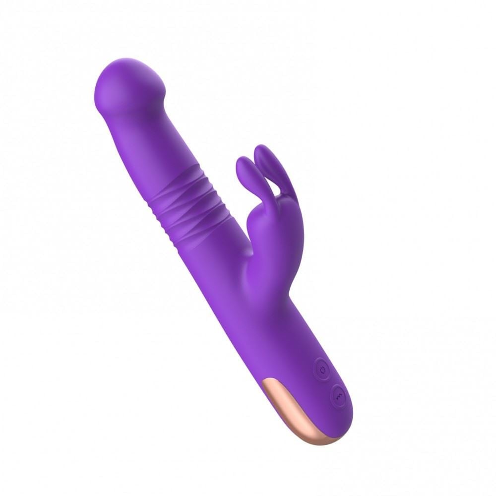 Vibrador Ponto G Beauty 10 Modos De Vai E Vem Com Ponta Rotativa Vibe Toys - Imagem 2
