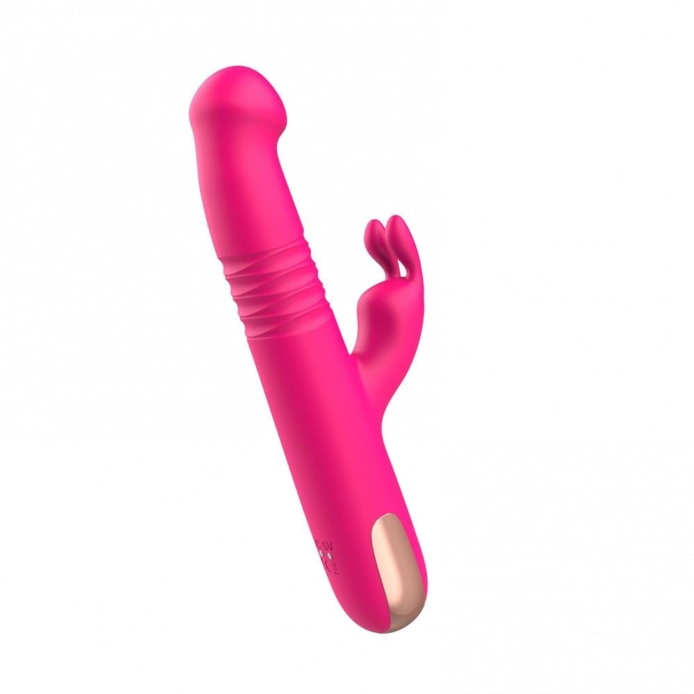 Vibrador Ponto G Beauty 10 Modos De Vai E Vem Com Ponta Rotativa Vibe Toys - Imagem 3