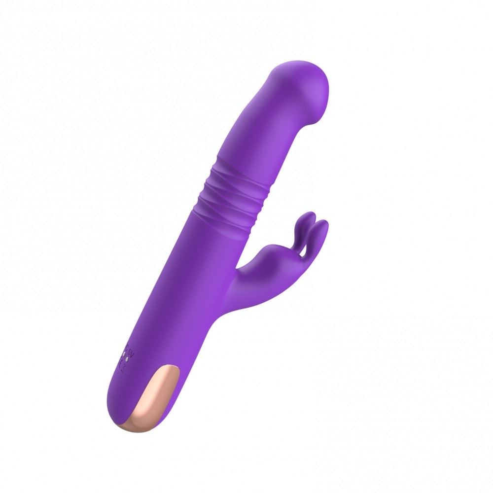Vibrador Ponto G Beauty 10 Modos De Vai E Vem Com Ponta Rotativa Vibe Toys - Imagem 4