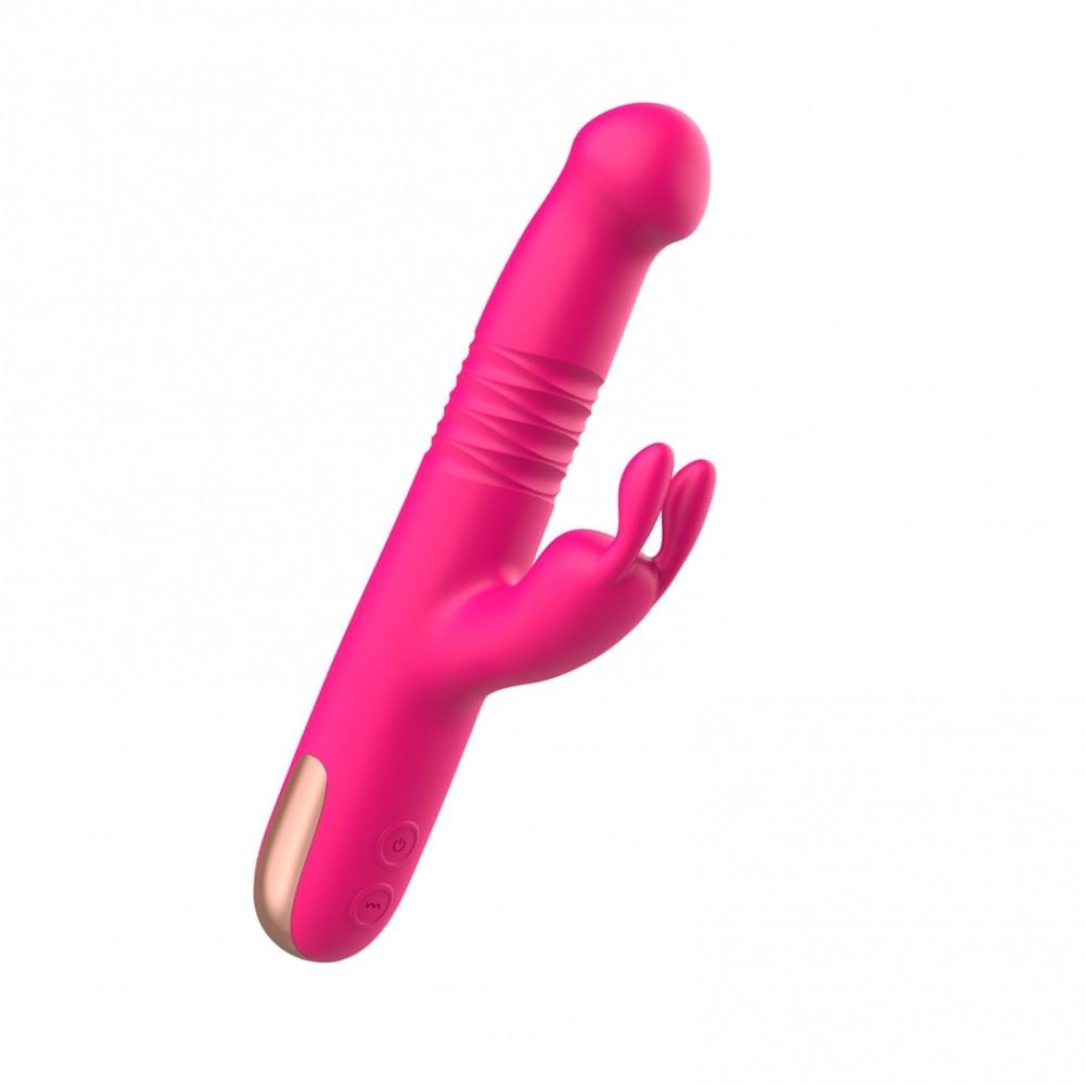 Vibrador Ponto G Beauty 10 Modos De Vai E Vem Com Ponta Rotativa Vibe Toys - Imagem 5